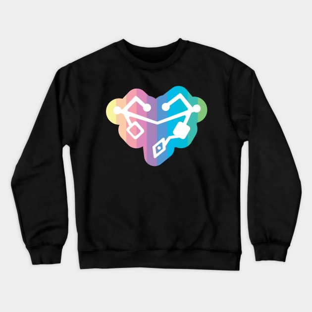 Heart of Etheria Crewneck Sweatshirt by Sepheria